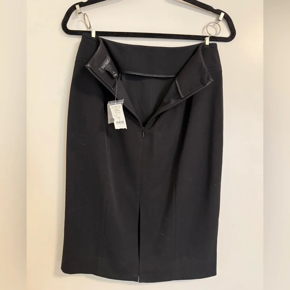 WHBM | (Black) Pencil Skirt sz 2 NWT - Picture 4 of 6